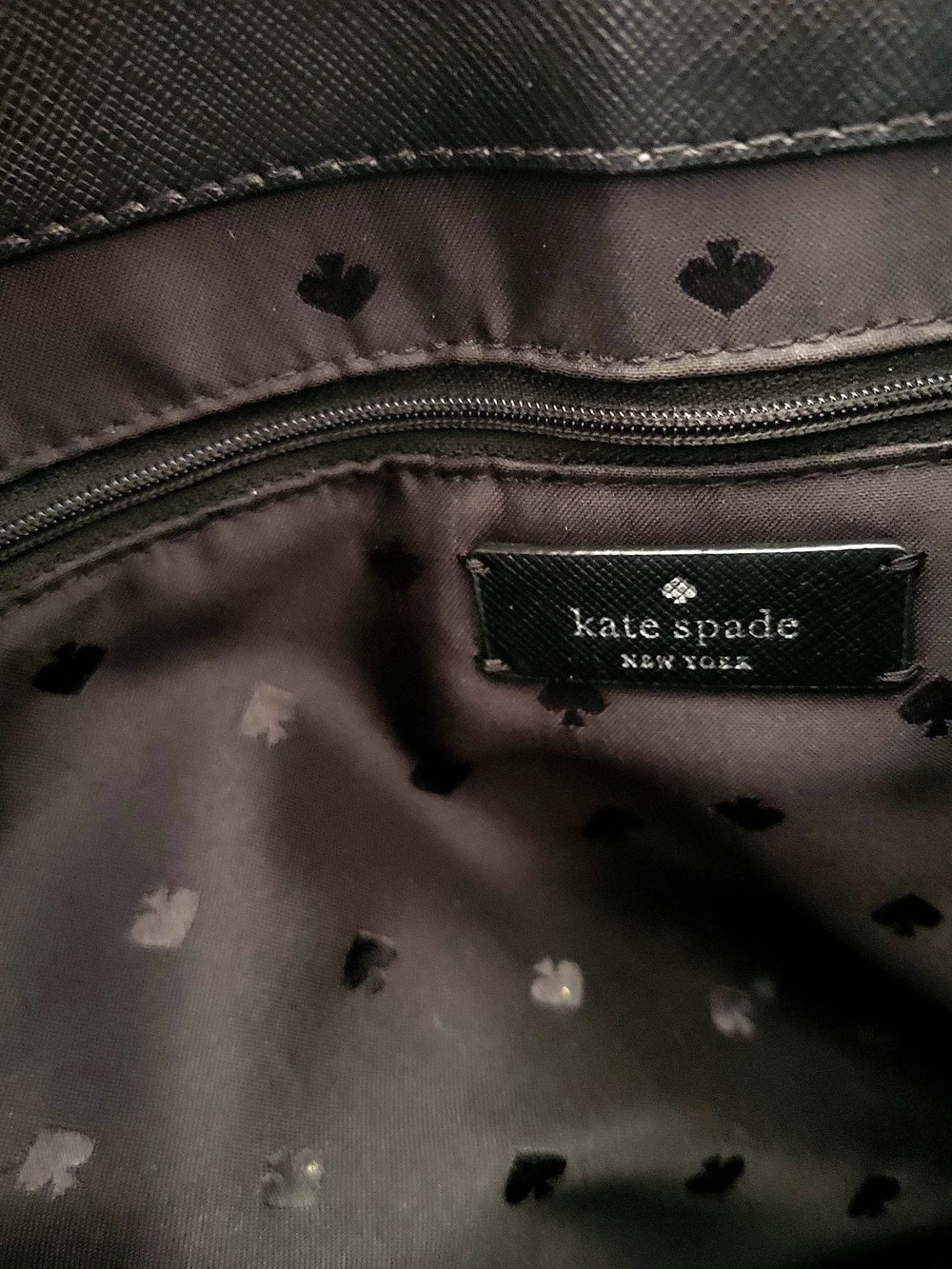 Kate Spade Staci Large Laptop Tote Leather Bag Black - Meticulously Maintained